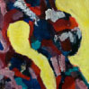 o.T. 2011. Pigmente/Acryl auf Leinwand. 430 x 400 cm.